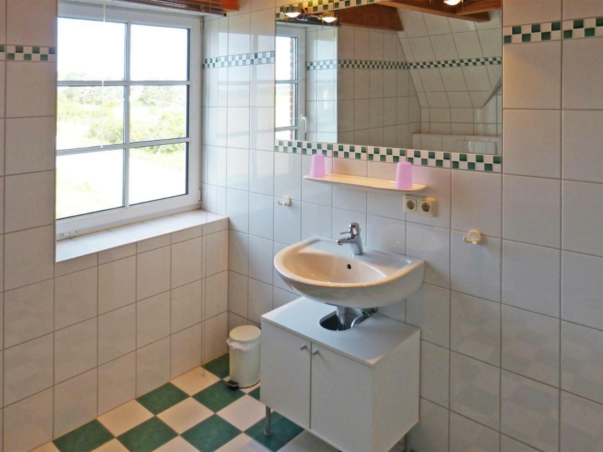 Haus Nordlicht Ferienwohnung *Bi A Maln* เนเบอ ภายนอก รูปภาพ